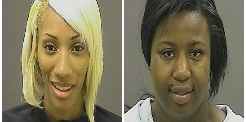 2 Negro Female Police Officers Arrested For Robbing 7-11 Store During Baltimore Riots! #DoingDumbShit  (Video)