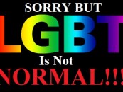 6/2/15 – Homosexuals ,Transgenders & LGBTers Are Abnormal!!!