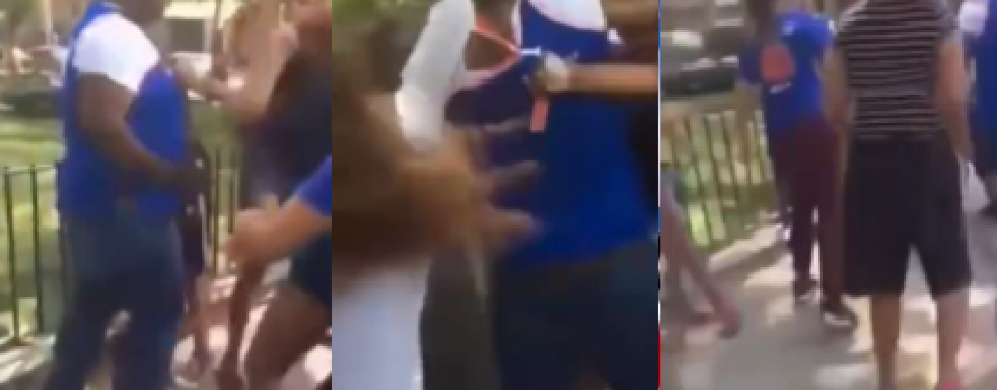 Black Man PoundCakes Group Of Teen Girls Attacking His Daughter..Was He Wrong? (Video)