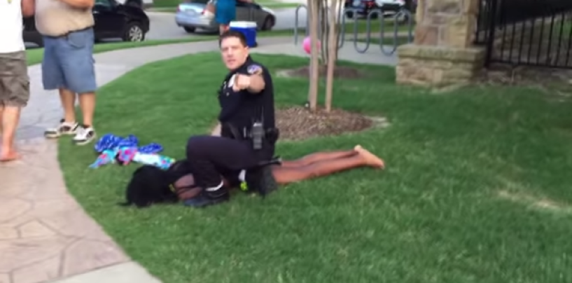 UPDATE! Taxas Cop Suspended! See What Caused The Texas Cops To Detain & Harrass Black Teens At A Pool Party! (Video)