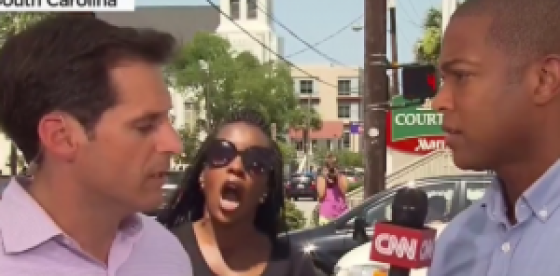 Woman Interrupts Don Lemon During Live Broadcast; Calls Obama “Uncle Tom” (Video)