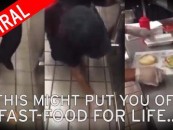 Checkers Forced To Apologize After Idiot Black Chick Filmed A Rubbing Burger On The Floor! (Video)