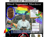 Homocidal Homosexual Mixed Supremist Murderer of 2 Innocent White Reporters Leaves 26 Page Homofesto (Video)