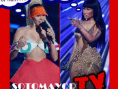 The Violent Black @NickiMinaj Attacks Sweet White Innocent @MileyCyrus At MTV VMAs (Video) (Poll)