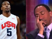 ESPN’s Stephen A Smith Threatens Kevin Durant & Other Black NBA Players Live On Air! (Video)