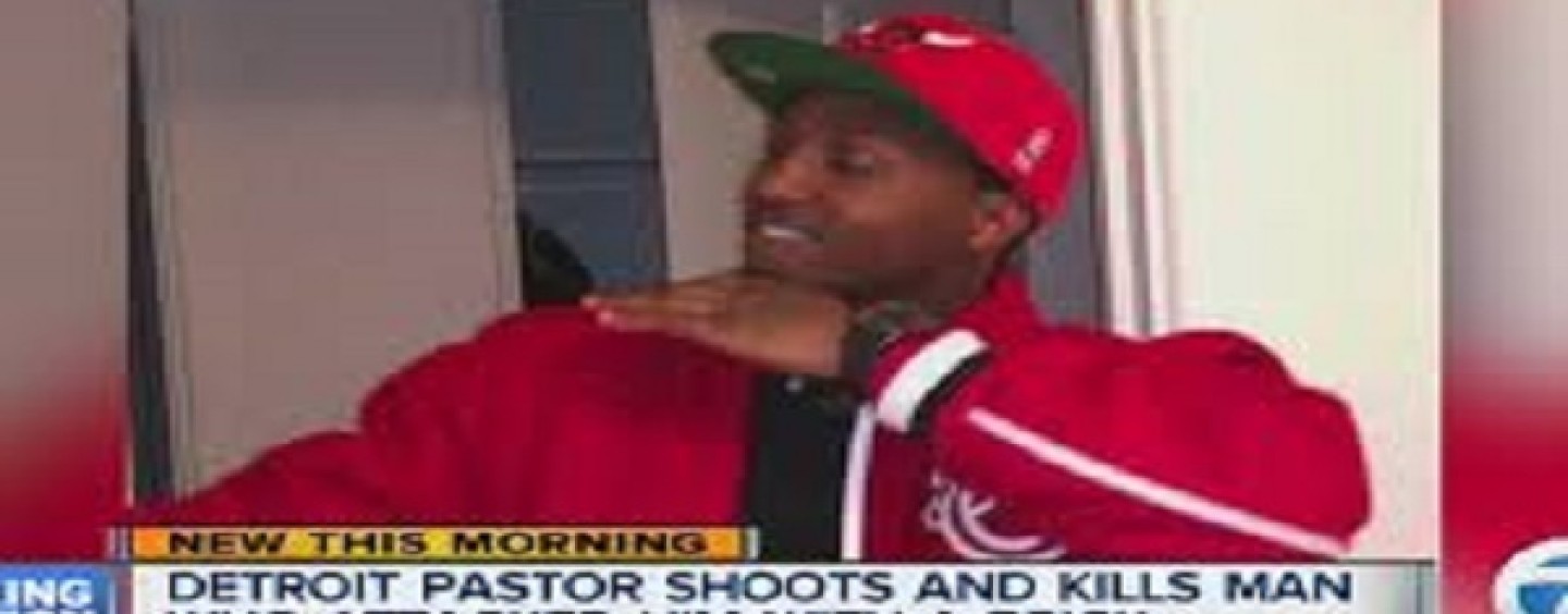 Detroit Pastor Shoots & Kills Member At Church Service After F*ckin’ The Mans Wife! (Video)