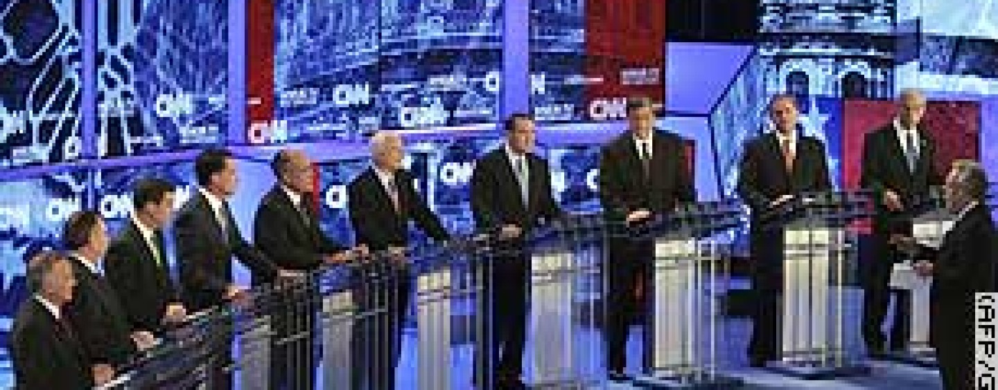 GOP Debate Live Coverage Commentary 6 pm est/ 3pm pst