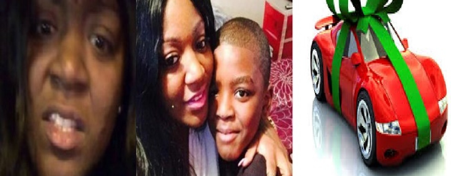 Hood-Rat Mom Of 9 Year Old Chicago Boy Shot 7 Times Goes Off About Using Donation Money To Buy A Car! (Video)