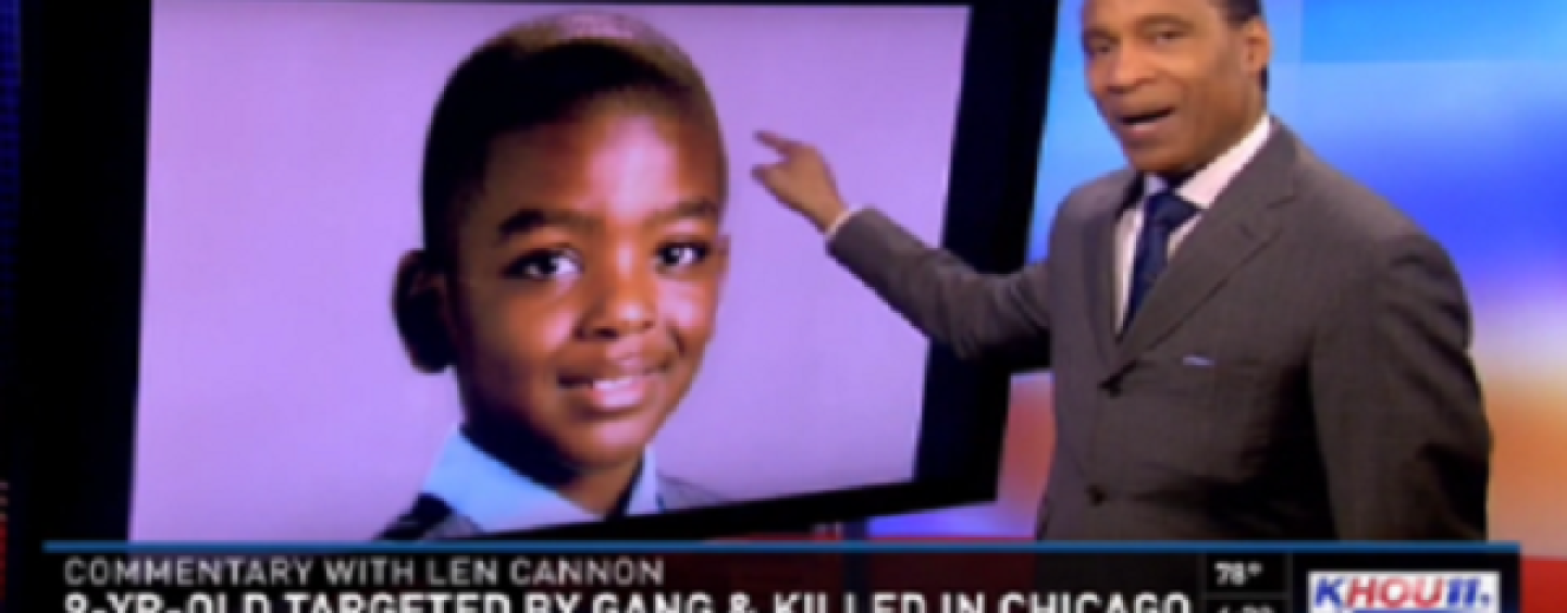 KHOU’s Len Cannon Goes In On BLM, Blacks & Black Leaders Over The Murder Of Chicago Youth Tyshawn Lee!