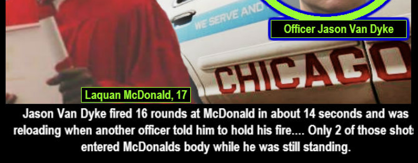 White Chicago Cop Accused of Murder, ‘Reloaded’ And Kill Black Teen As He Walked Away!