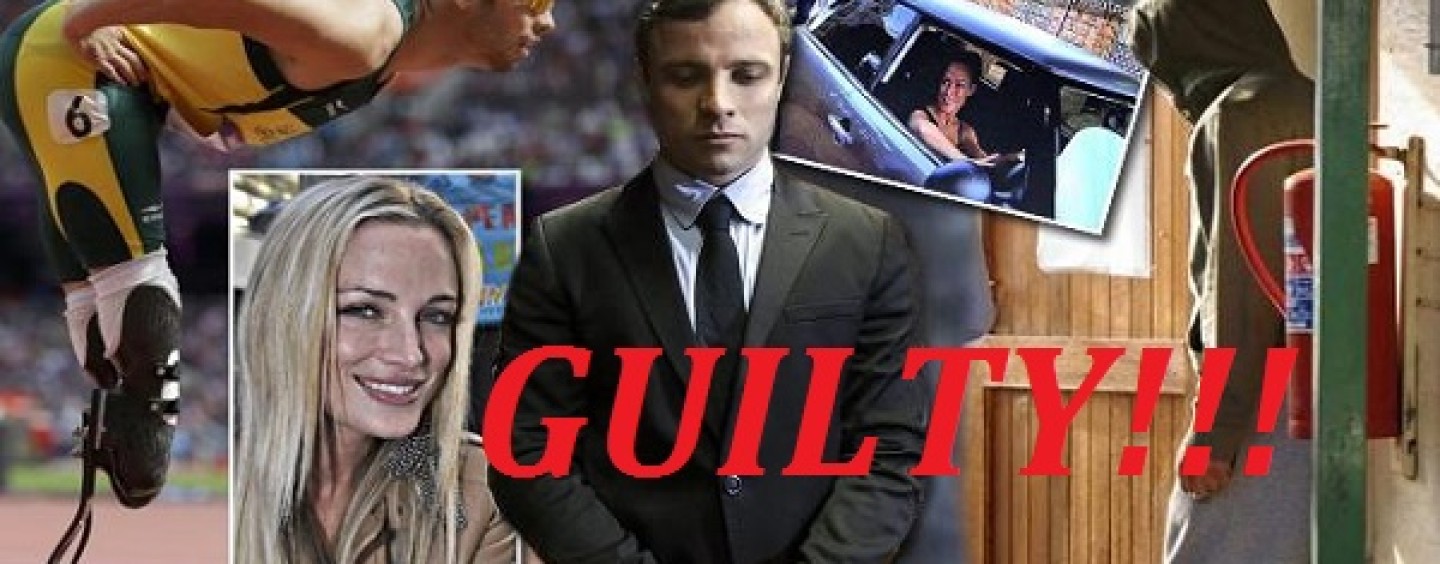 Breaking News Oscar Pistorius Now Found Guilty Of Murder After Manslaughter Appeal! (Video)