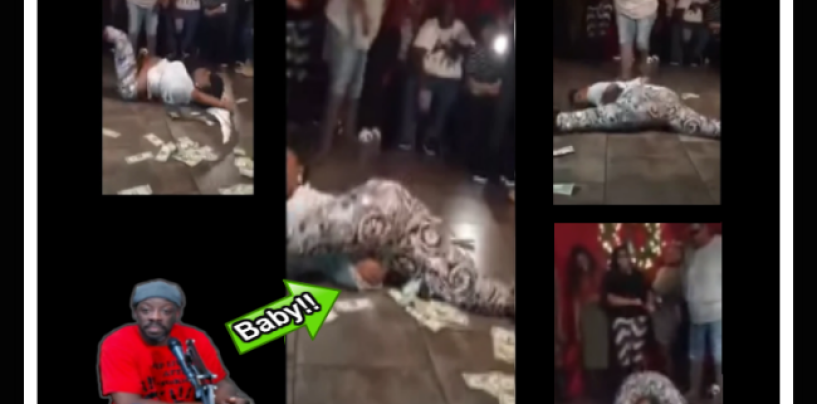 PREGNANT BT-1000 TWERKING AND SUFFOCATING BABY IN HER BELLY! CHILD ABUSE???  (Video)