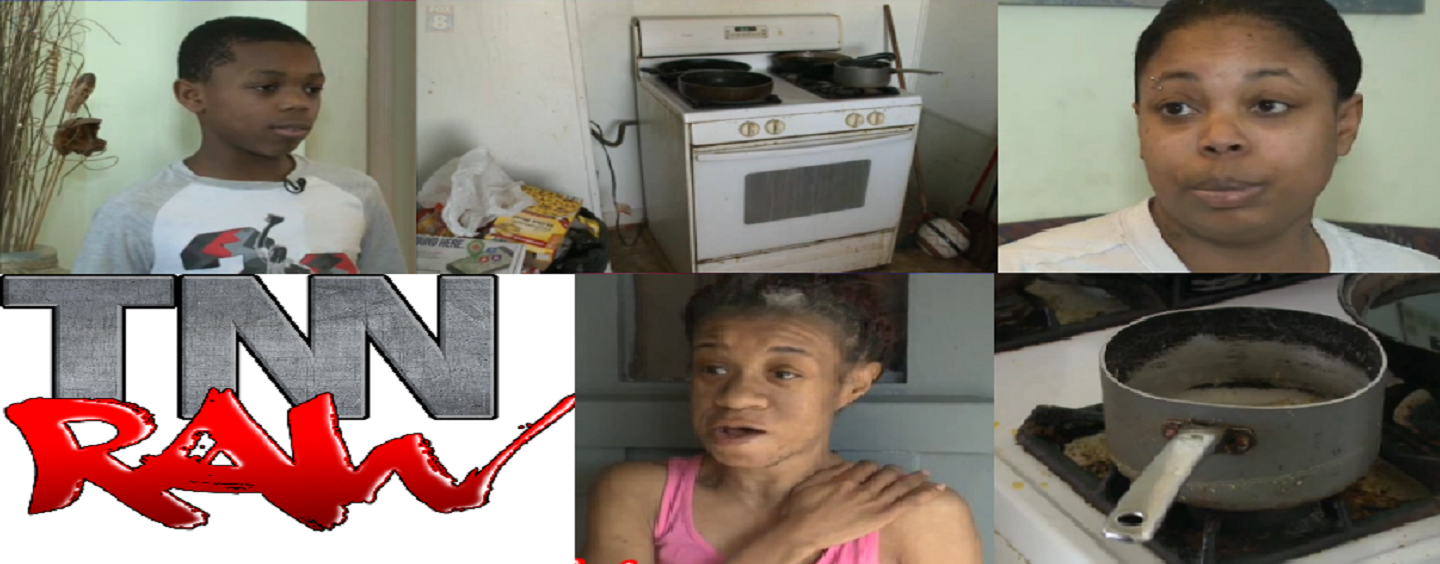 9 Year Old ED-209 Pours Boiling Water On A Friend Inside Black Women Filled Disgusting Home! (Video)