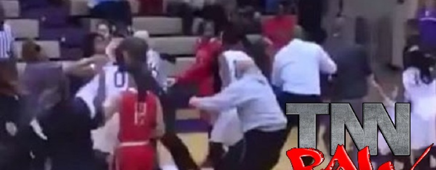BT-1100 High School Girls Basketball Teams Get Banned For Having Black Girl Brawl On The Court! (Video)