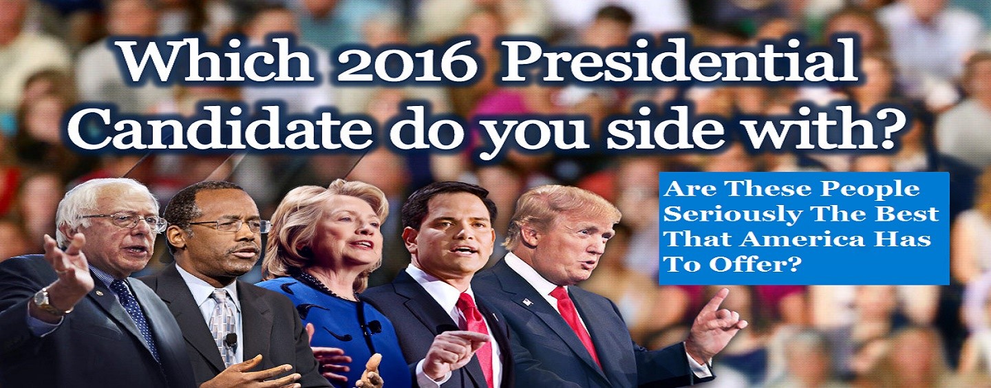 Dear Americans: Are The Current Crop Of 2016 Presidential Candidates The Best We Have To Offer? (Video)