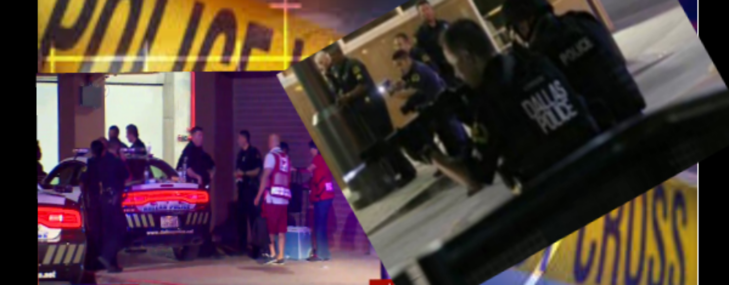 BREAKING NEWS! 11Officers Shot & 4 Dead In Dallas Texas! 2 Snipers Brought In ALIVE! (Video)
