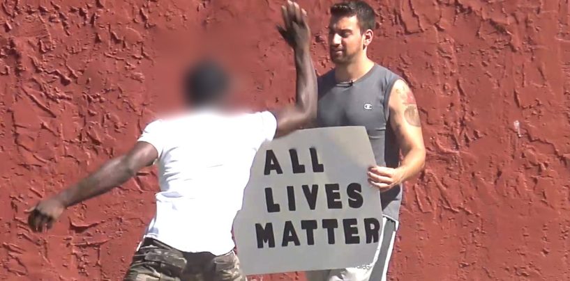 YouTuber Joey Salads Savagely Attacked By Blacks Over Holding Up An All Lives Matter Sign! (Video)