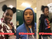 Black Queen HS Student Ask Classmates Would U SuckAD!ck Or Let Ur Mom Die? (Video)