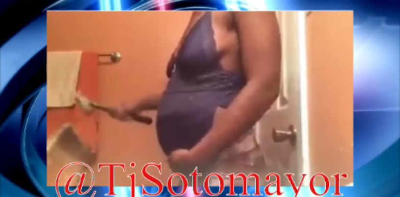 Black Queen Takes A Hammer To Her Pregnant Belly Attempting To Self Abort To Spite The Father! (Video)