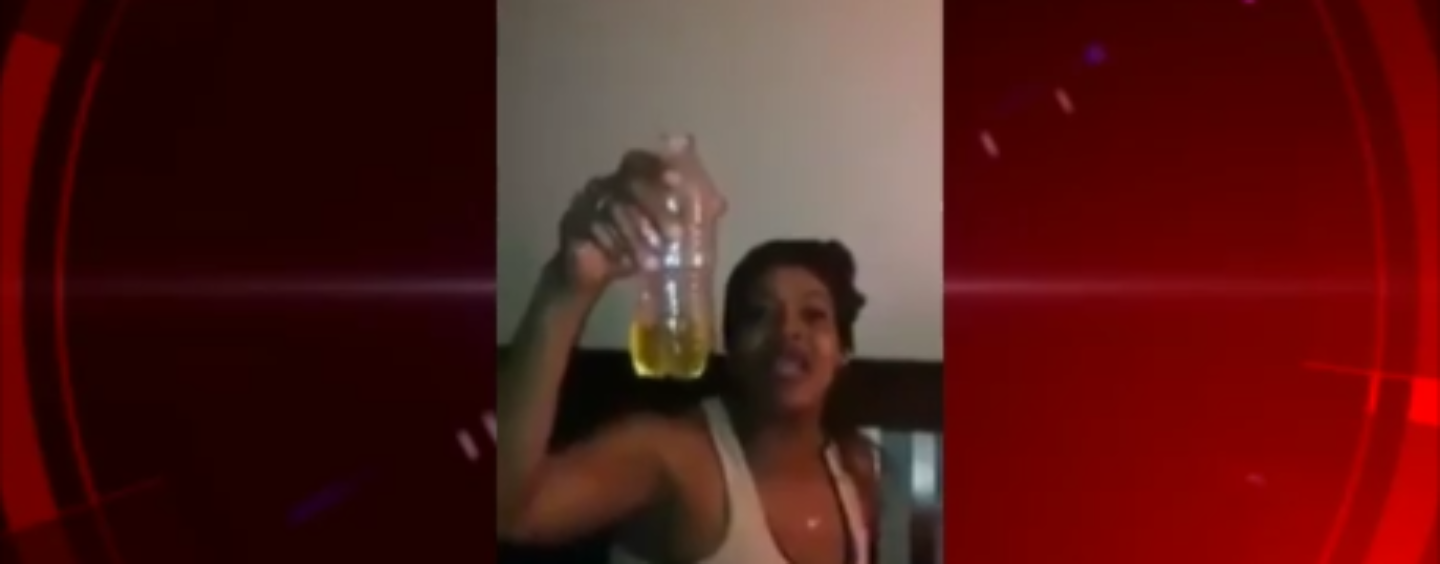 Black Mom Starts FaceBook Challenge Drink Your Sons Pee! #IShitUNot (VIdeo)