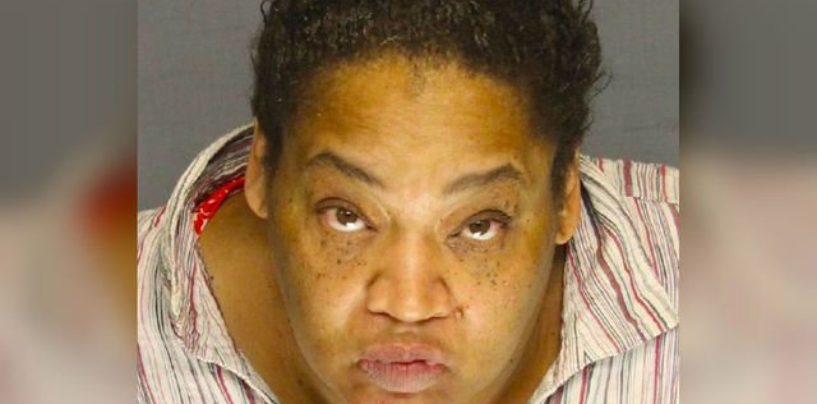 The Ugliest B!tch Possible Arrested For Throwing Hot Grease On Police Officers & Their K-9! (Video)