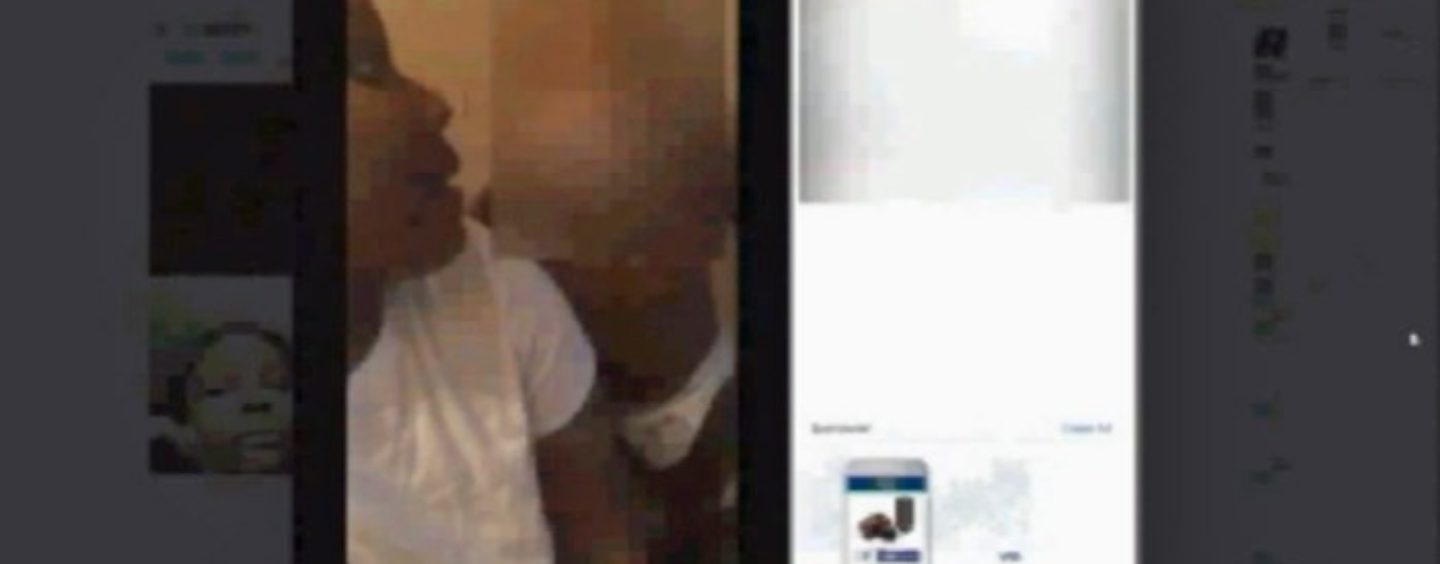 Black Mom Tapes Her Infant Child To The Wall & His Mouth Shut Then Facebook Lives It! (Video)