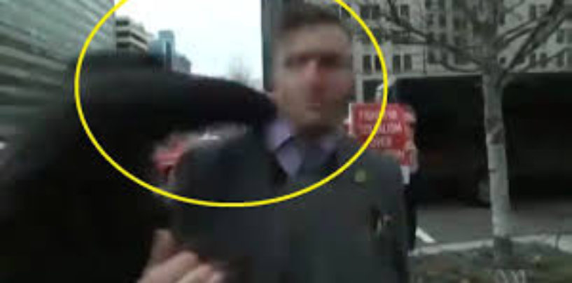 Leader of White Supremacist ALT Right Richard B Spencer Sucker Punched At Trump Inauguration Parade! (Video)