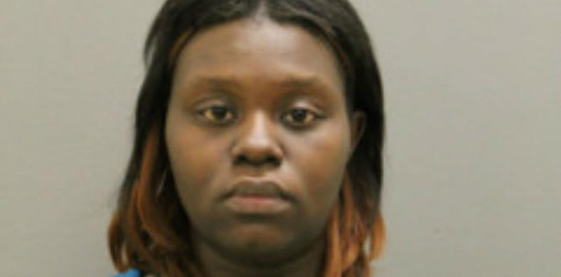 Black Black Shitcago Queen Charged With Starving Her 2 Month Old Prince To Death! (Video)