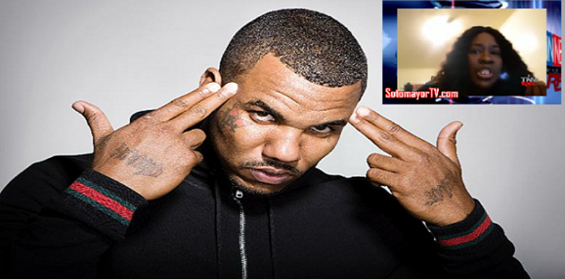 Rapper The Game Kicks StruggleFaced Chick Out Of His Superbowl Party For Being Dark Skinned! (Video)