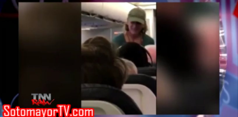 Female United Airlines Pilot Removed From Flight After Anti Trump Rant Fueled By A Bitter Divorce! (Video)
