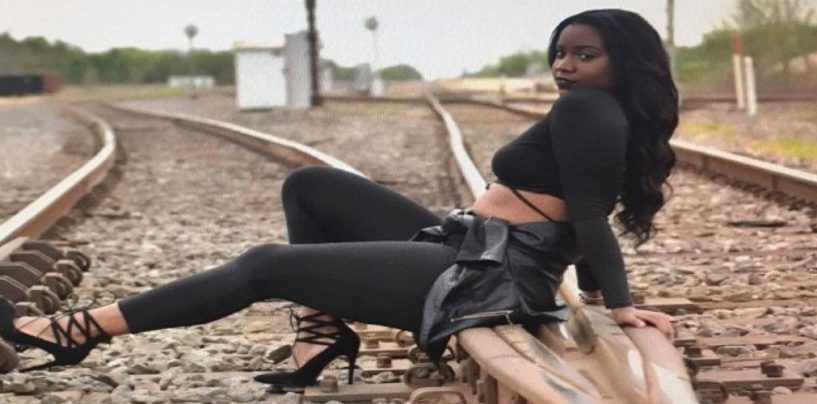 Pregnant Black Teen Killed By Speeding Train During Photo Shoot! #iShitUNot (Video)