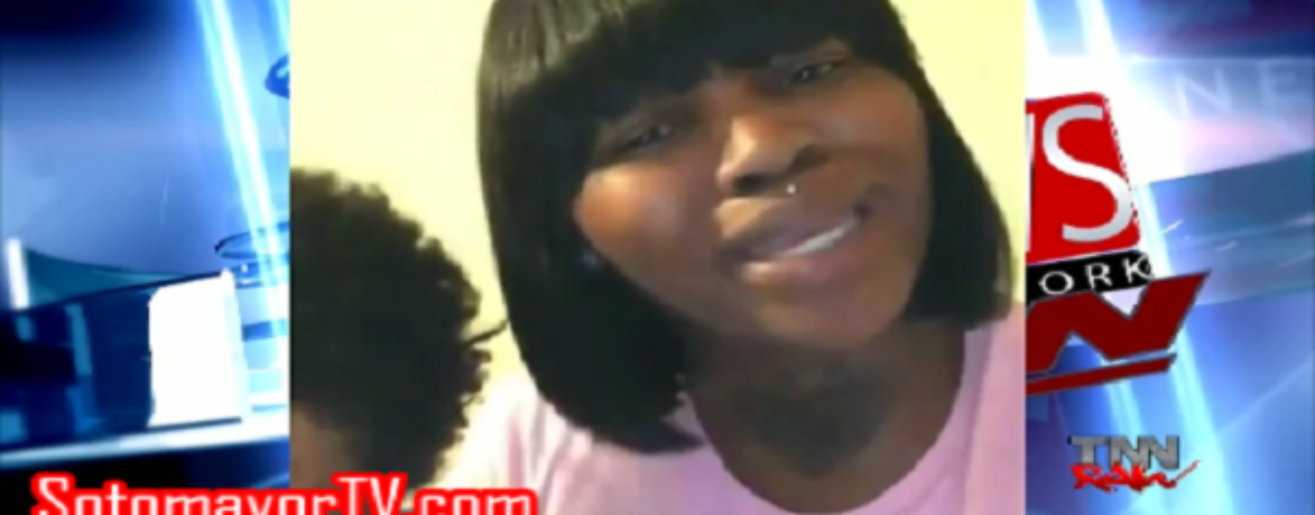 DBBP #5 Dark Skin Thug Chic Goes In On People Questioning If Shes A Man & Her Parenting! (Video)
