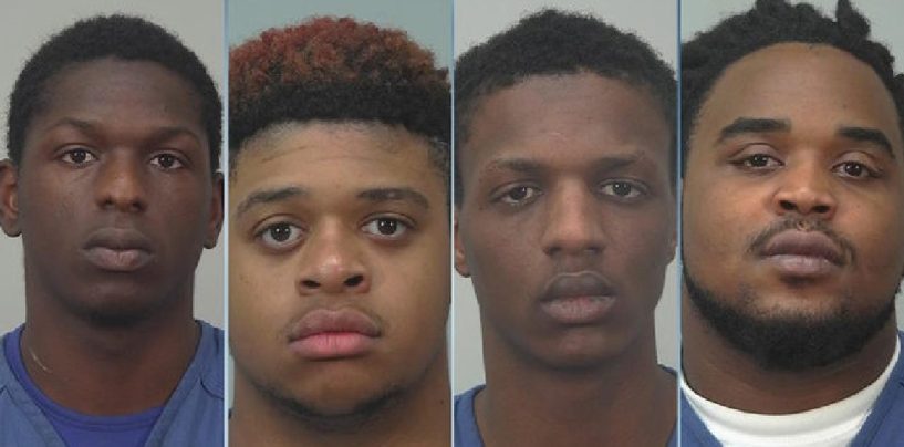 4 Niggly Bears Charged In The GangRape Of A 16 Year Old Girl Then Posting It On Facebook! (Video)
