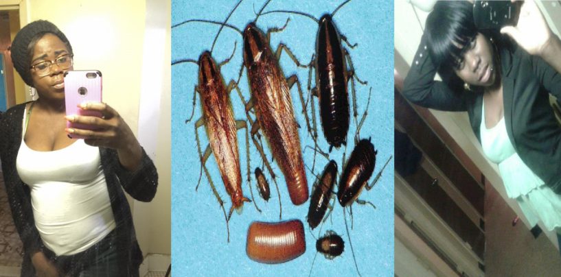 Manly Sounding Black Chick Tells The World How She Trained Her House Roaches! #iShitUNot!