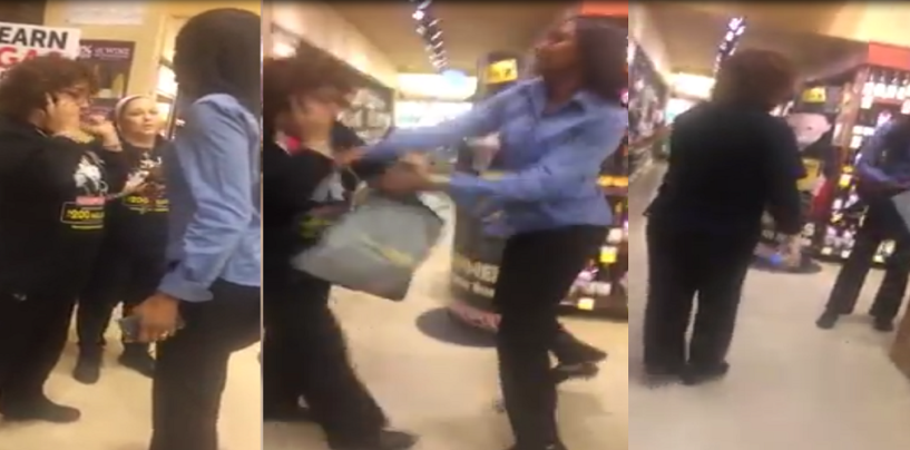 Live Show! Black Chick Caught Stealing baby Formula A$$aults Clerks Then Yells “She Got Money” (Video)