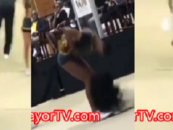 Black Cheerleader So Ashamed Of Her Natural Hair, She Runs Off The Court When Her Wig Falls Off! (Video)
