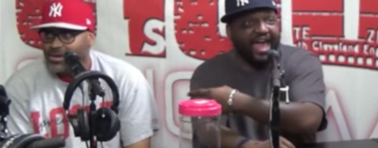 Comedian Aries Spears Gets Sucker Punched By Light Skinned Failed Radio Show Host Zo Williams! (Video)