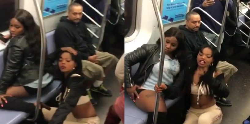 Hair Hatted Hood Black Whores Twerk On A Crowded Bus As Passengers Are Forced To Endure The Madness! (Video)