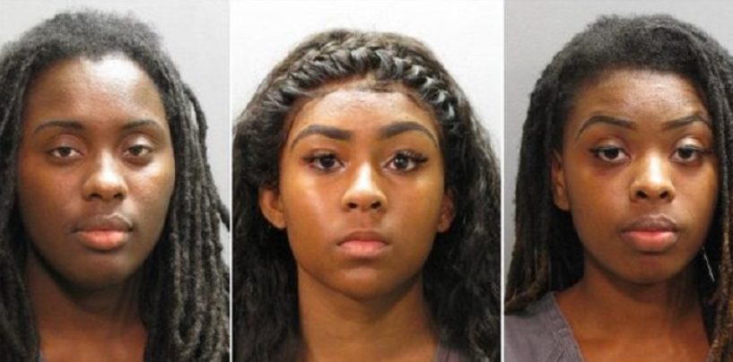 3 Facially Challenged Black Teens Arrested For Randomly Assaulting Other For Their Female Gang! (Video)
