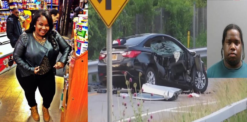NY BT-1000 Dies In Car Crash After Stealing Make Up & Fleeing Cops While 6 Months Pregnant! (Video)