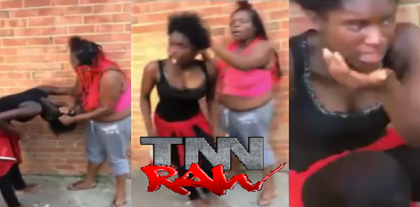 Black Mother Beats The Crap Out Of Her Daughter For Exposing Her Child Molesting Boyfriend Arrested! (Video)