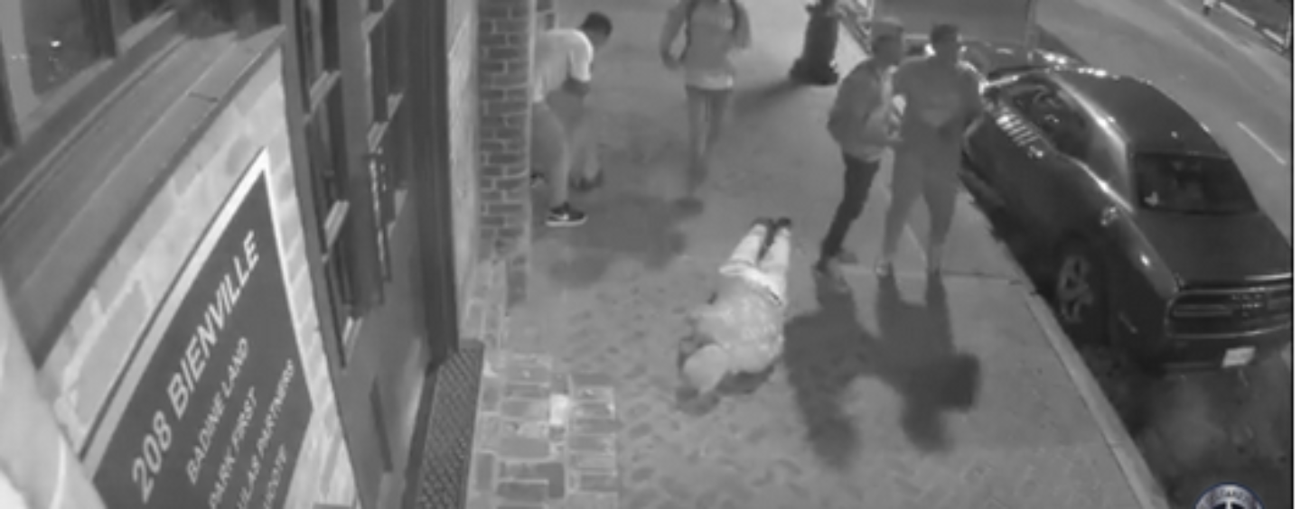 4 New Orleans Nigglybears Maul & Rob 2 Unsuspecting White Men! #WheresTheOutrage (Video)