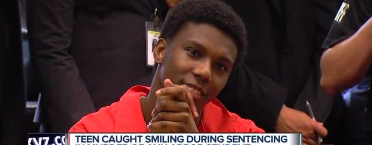 Niggly Bear Smiles & Laughs At Family Of The White Teen He Killed Over His Shoes & Cash! (Video)