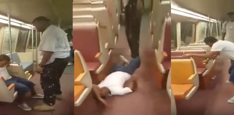 Teenage Gang Member Tries To Talk Crap To 54 Year Old Man & Gets Beat Down! (Video)