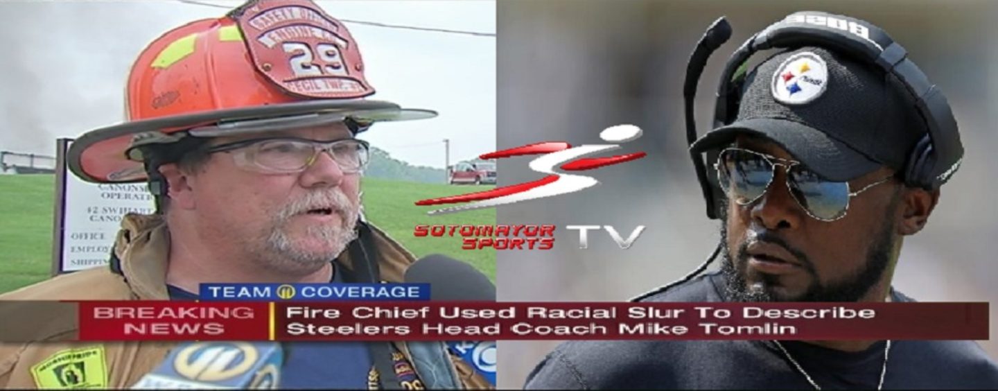 Pittsburgh Fire Chief FIRED For Calling Steelers Coach A No Good N*gger For Not Standing For Anthem! (Video)