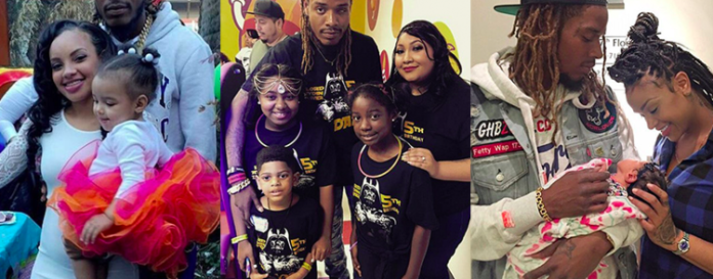 Rapper Fetty Wap Has 5 Baby Mommas Over The Past 2 Years & Pays 100k A Month For 6 Kids Total! (Video)