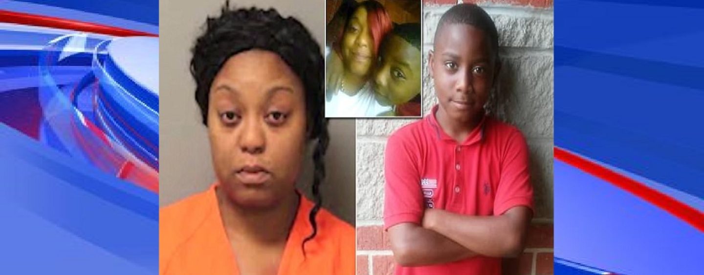 Mom Says She Whipped & Choked Her Son, 10, For Talking Back Leading Him To Stab Himself To Death! #iShitUNot