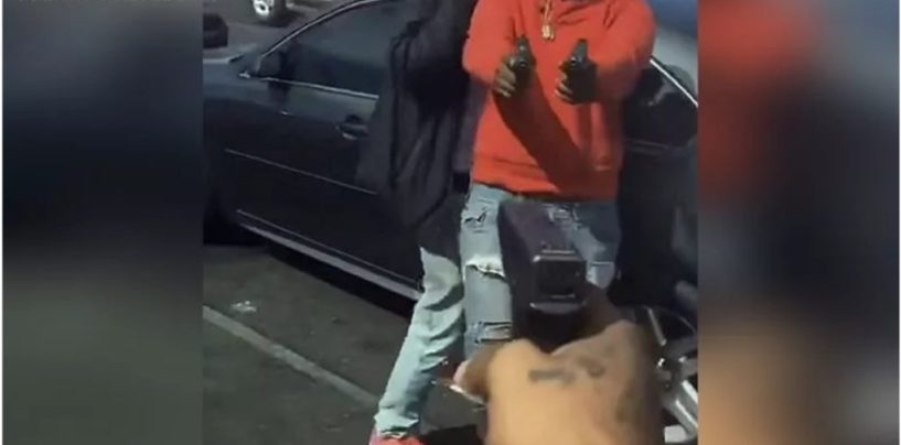 Memphis NigglyBear Shoots Friend In The Noggin Doing The No Lacking Challenge! (Video)