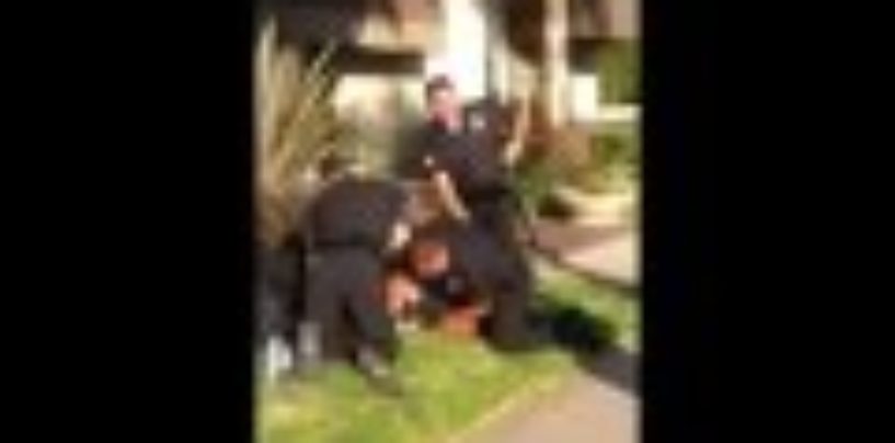 Man Assaulted By Cops After Being Handcuffed