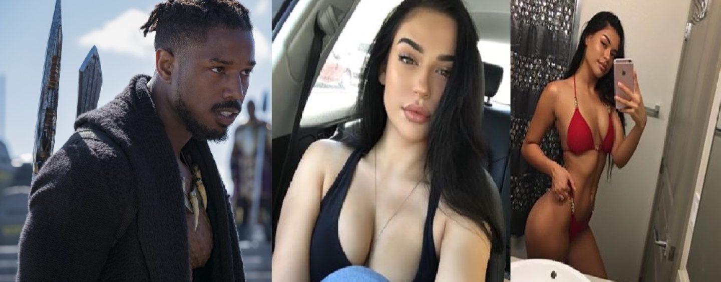 Black Women Are Calling For BOYCOTT Of Black Panther Movie Because Star Micheal B Jordan Is Dating A Non Black Woman! (Video)